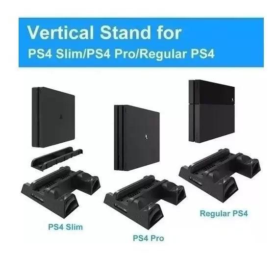 CoolDock PS4 – Base Vertical com Refrigeração e Carregamento