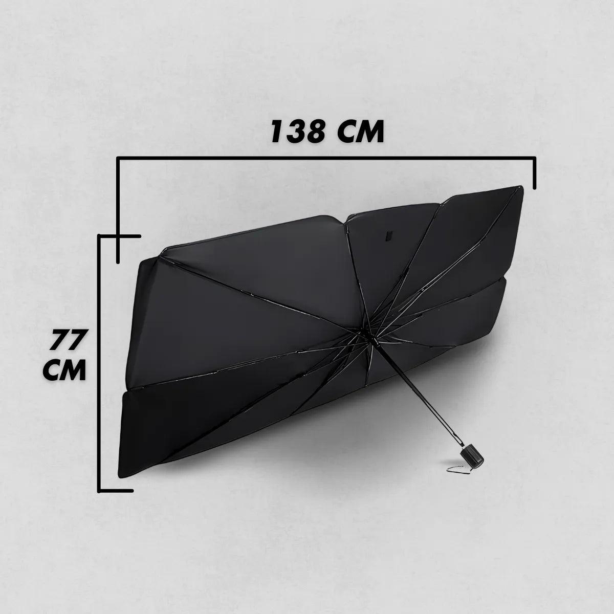 Protetor Solar Retrátil para Para-brisa - Proteção UV