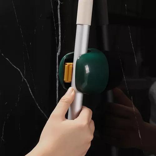 Organizador SmartClean - Suporte Sem Furos para Vassouras e Rodos