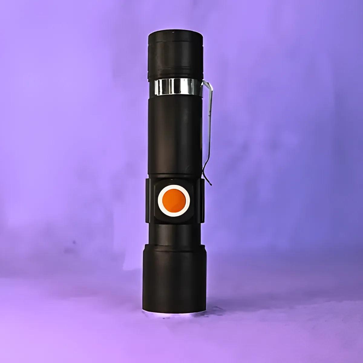 Lanterna UV Mágica Recarregável - Luz Negra