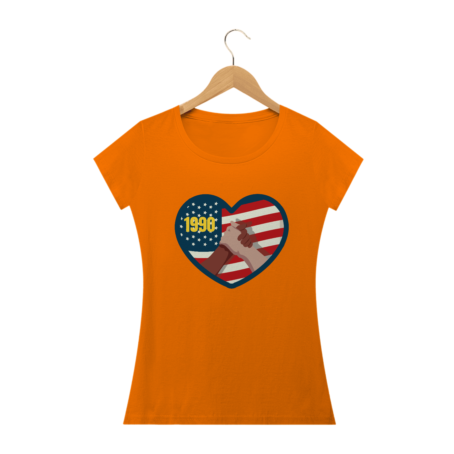 Camiseta Baby Long - 1990